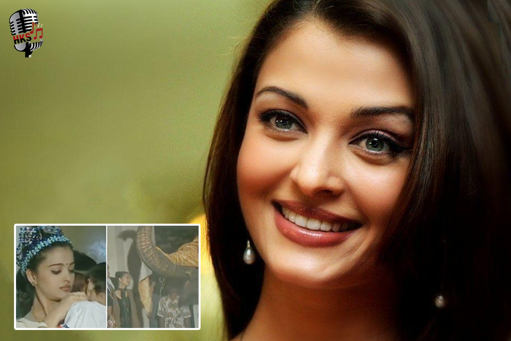 Aishwarya Rai comforts crying baby, salutes elephant in rare video after Miss World 1994 win.